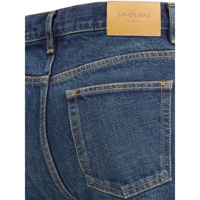 Saint Laurent Nico low-rise Jeans