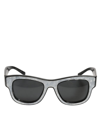 Dolce & Gabbana DG4379F Pearl White Acetate Frame Shades Sunglasses