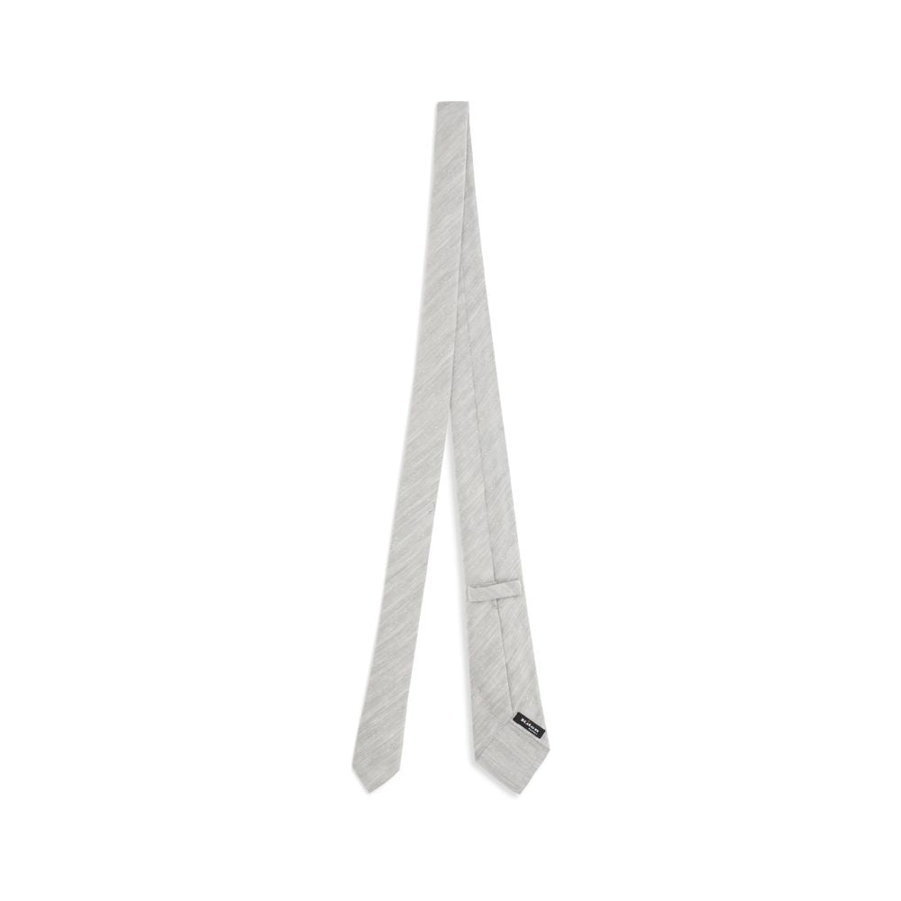 Kiton Floral embroidery Tie