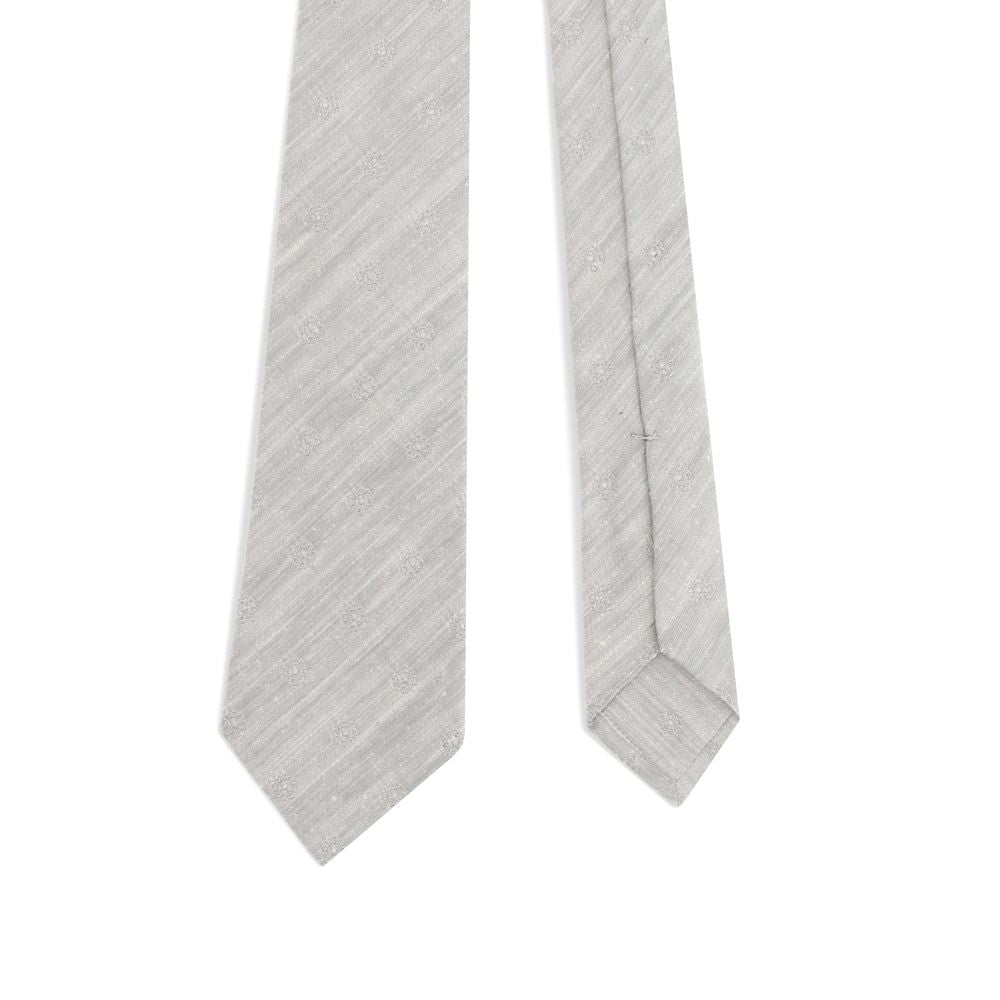 Kiton Floral embroidery Tie