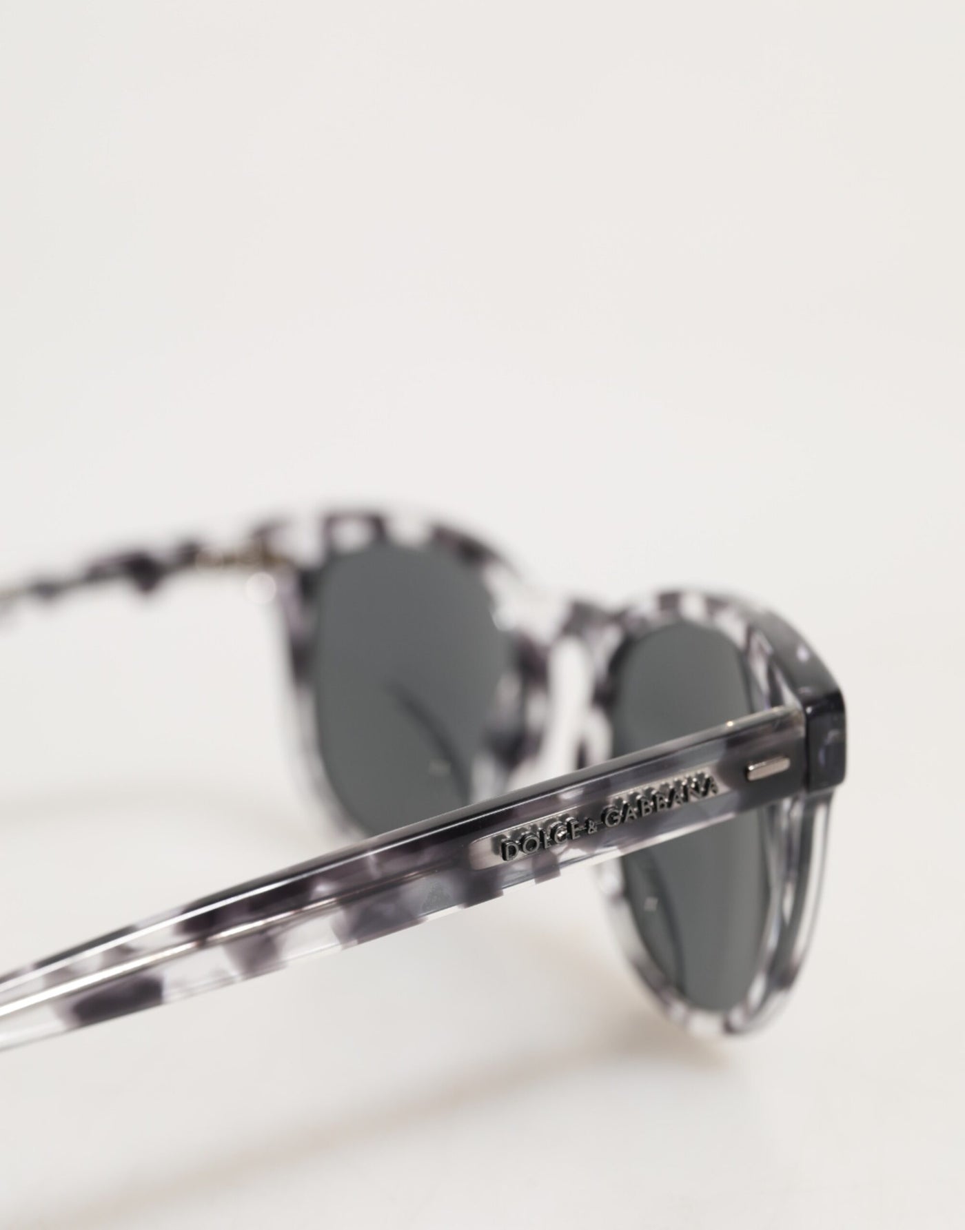Dolce & Gabbana DG4254 Havana Clear Black Tinted Lenses Sunglasses