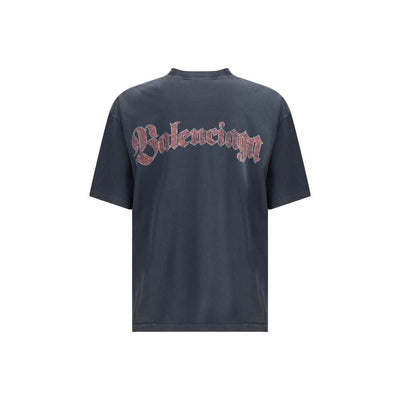 Balenciaga katoenen T-shirt met logo-print