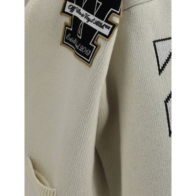 Off-White Moon Vars Knit Cardigan