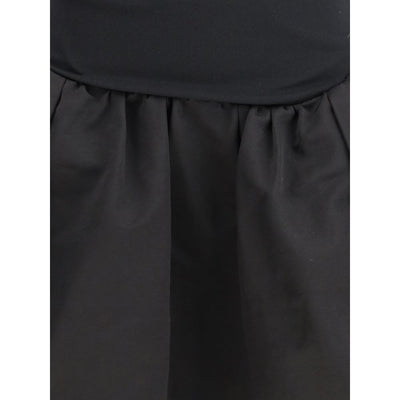 Magda Butrym High-neck puff skirt Mini Dress