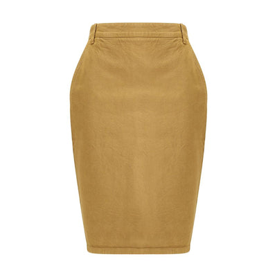 Saint Laurent Denim Pencil Skirt