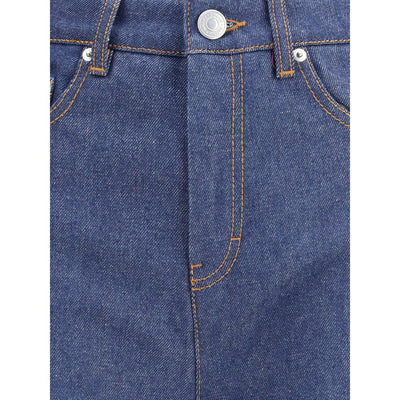 Ami Paris Flare fit Jeans in raw
