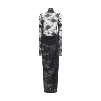 The Andamane Black Nylon Jumpsuit