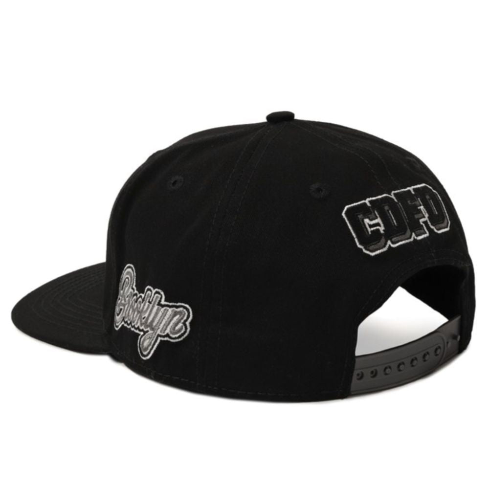Casquette en coton noire Comme Des Fuckdown