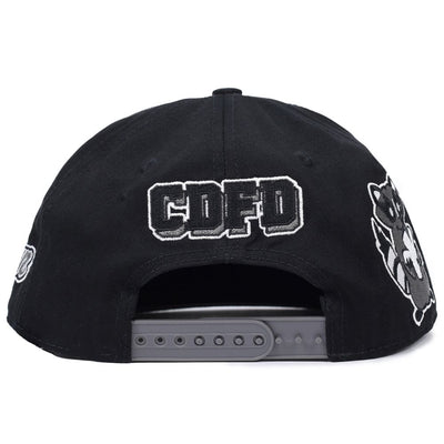 Casquette en coton noire Comme Des Fuckdown