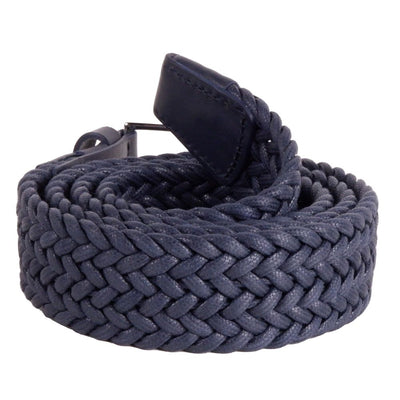 Harmont & Blaine Blue Fabric Belt