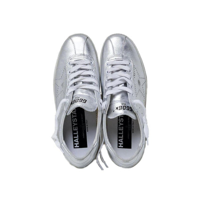 Golden Goose Gray Leather Sneaker