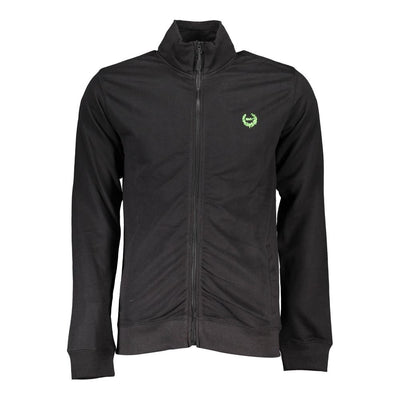 Gianmarco Venturi Black Cotton Sweatshirt