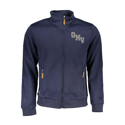 Gianmarco Venturi Blue Cotton Sweatshirt