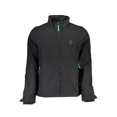 Gianmarco Venturi Black Polyester Jackets & Coat
