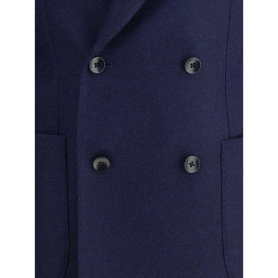 Gi Capri Double-Breasted Jacket in Virgin Wool