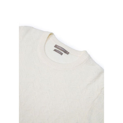 Gianni Lupo Cream Marabou Sportswear