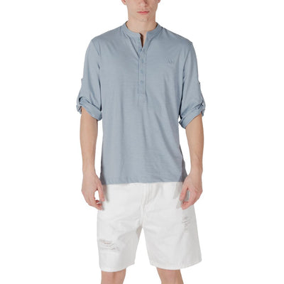 Antony Morato Blue Denim Shirt