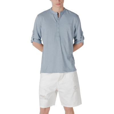 Antony Morato Blue Denim Shirt