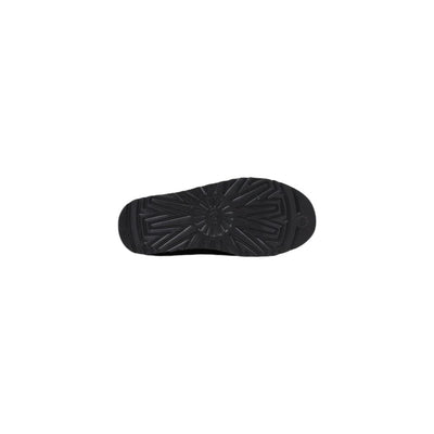 UGG Black Suede Leather Clogs