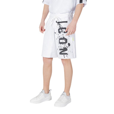 Icon White Cotton Bermuda