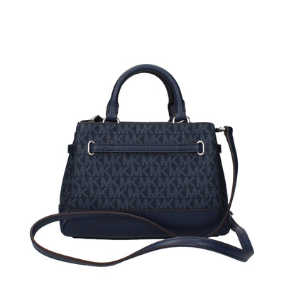 Michael Kors Blue Fabric Handbags