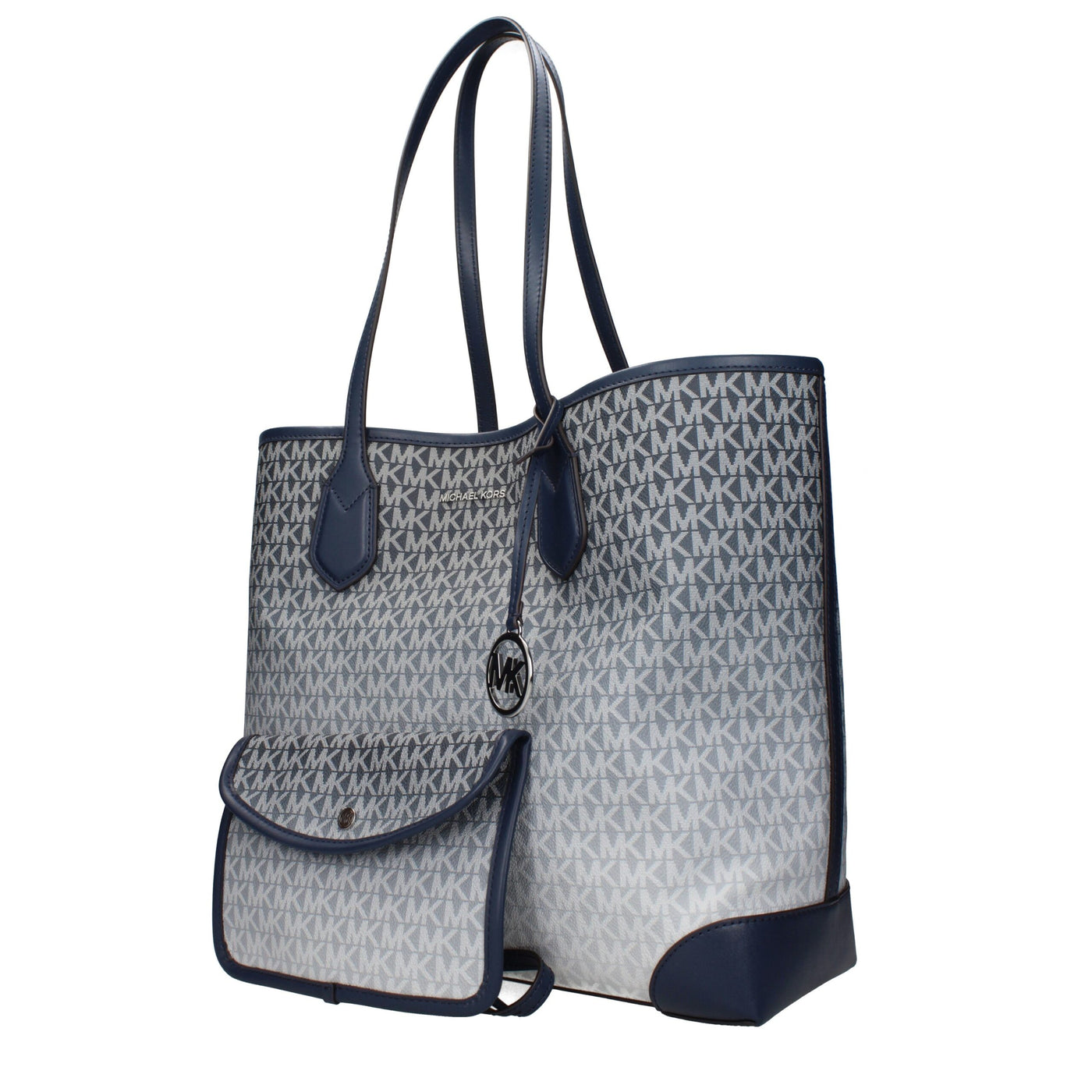 Michael Kors Blue Fabric Shoulder Bags