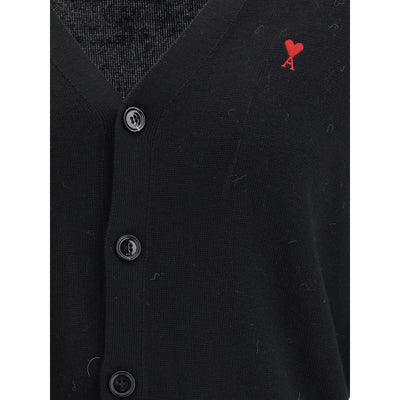 Ami Paris Ami De Coeur Cardigan