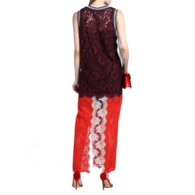 Dolce & Gabbana Lace Maxi Dress