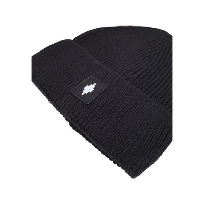 County of Milan Black Wool Caps Baseball Hat