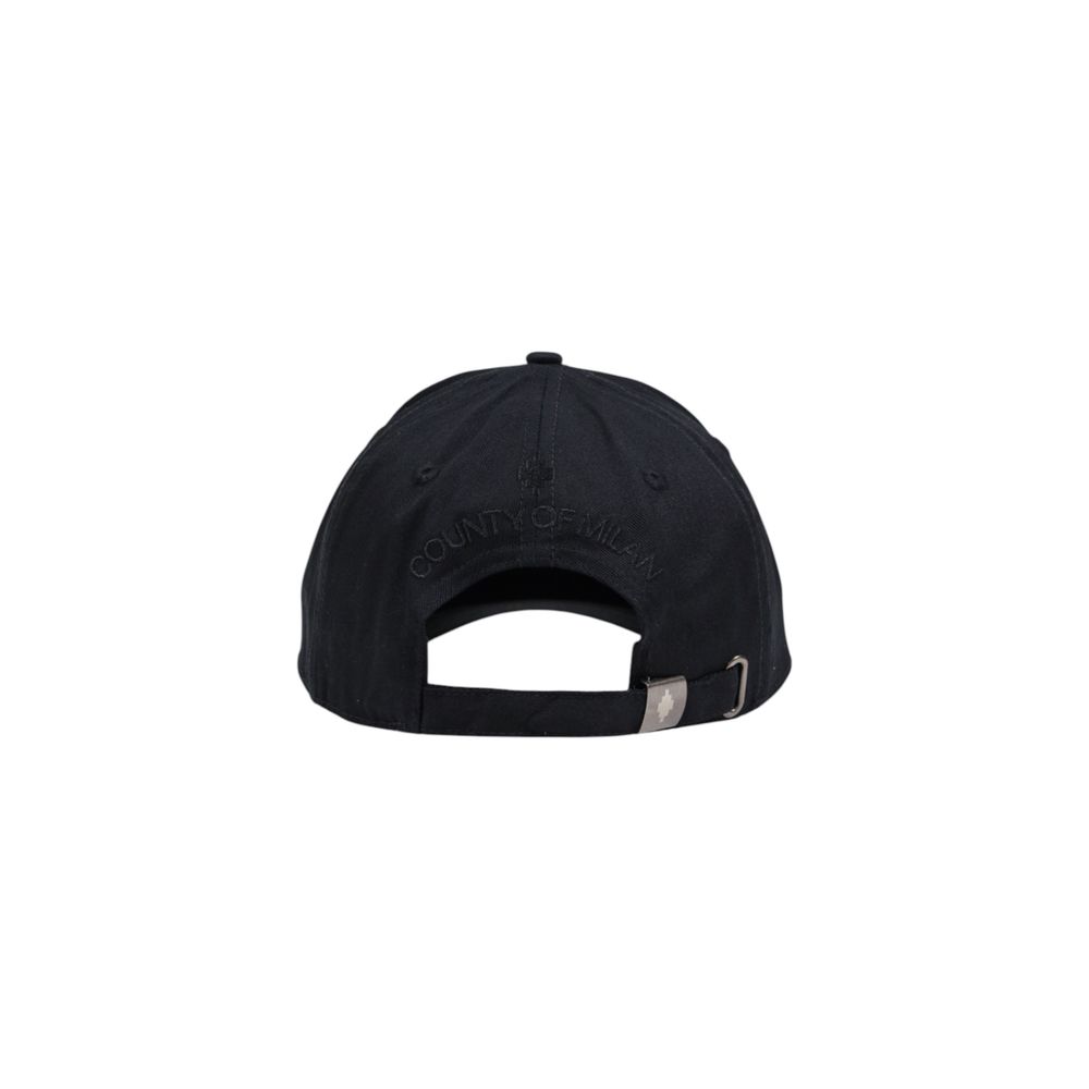 County of Milan Black Cotton Caps Baseball Hat