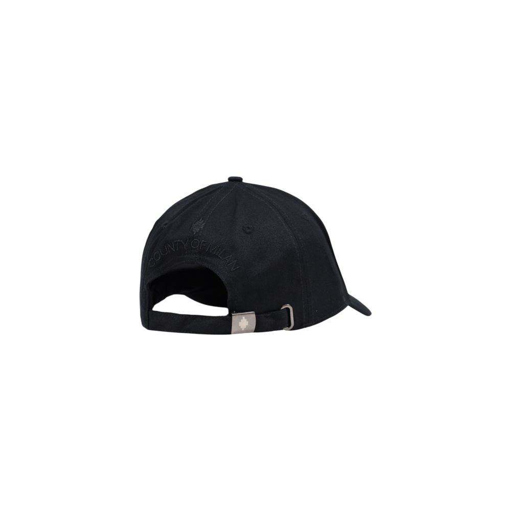 County of Milan Black Cotton Caps Baseball Hat