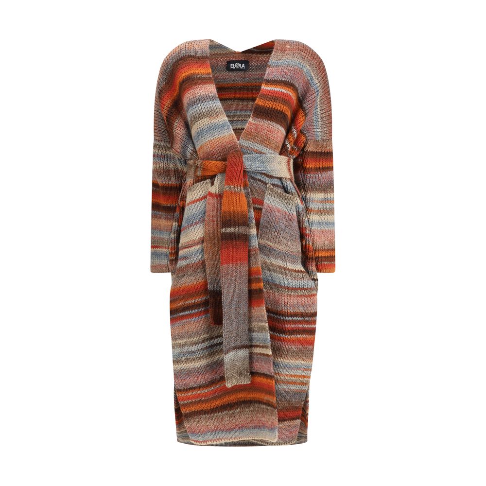 Ella Long belted Sweater