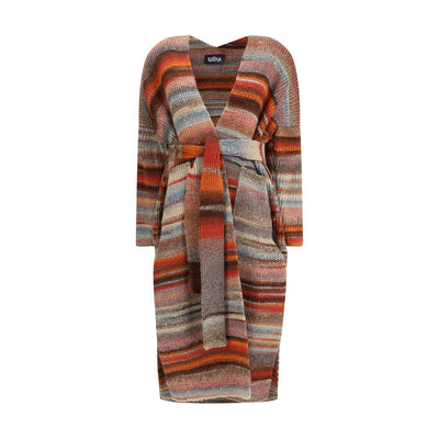 Ella Long belted Sweater