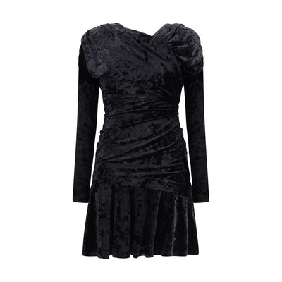 Ganni Ruched Mini Dress