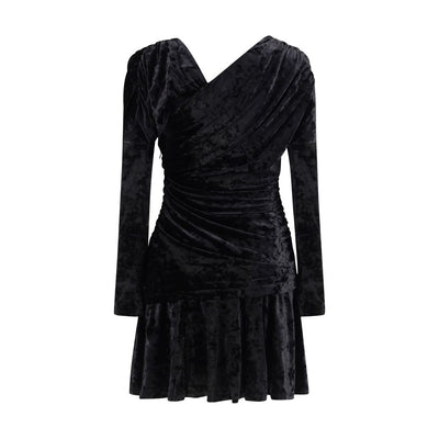 Ganni Ruched Mini Dress