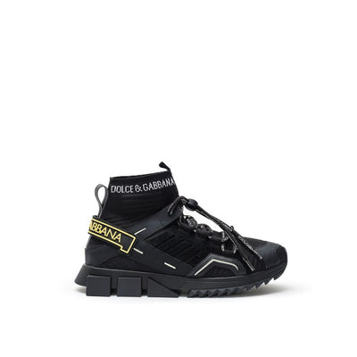 Dolce & Gabbana Black Technical High Top