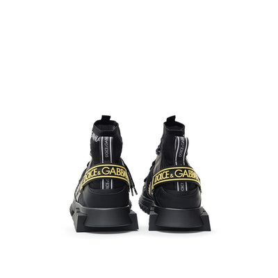 Dolce & Gabbana Black Technical High Top