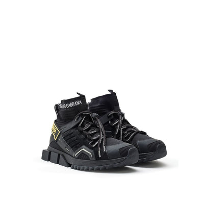 Dolce & Gabbana Black Technical High Top