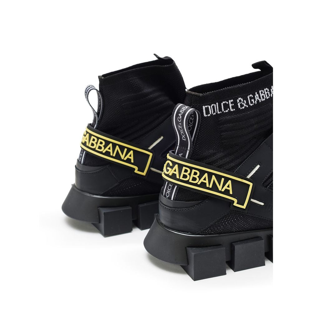 Dolce & Gabbana Black Technical High Top