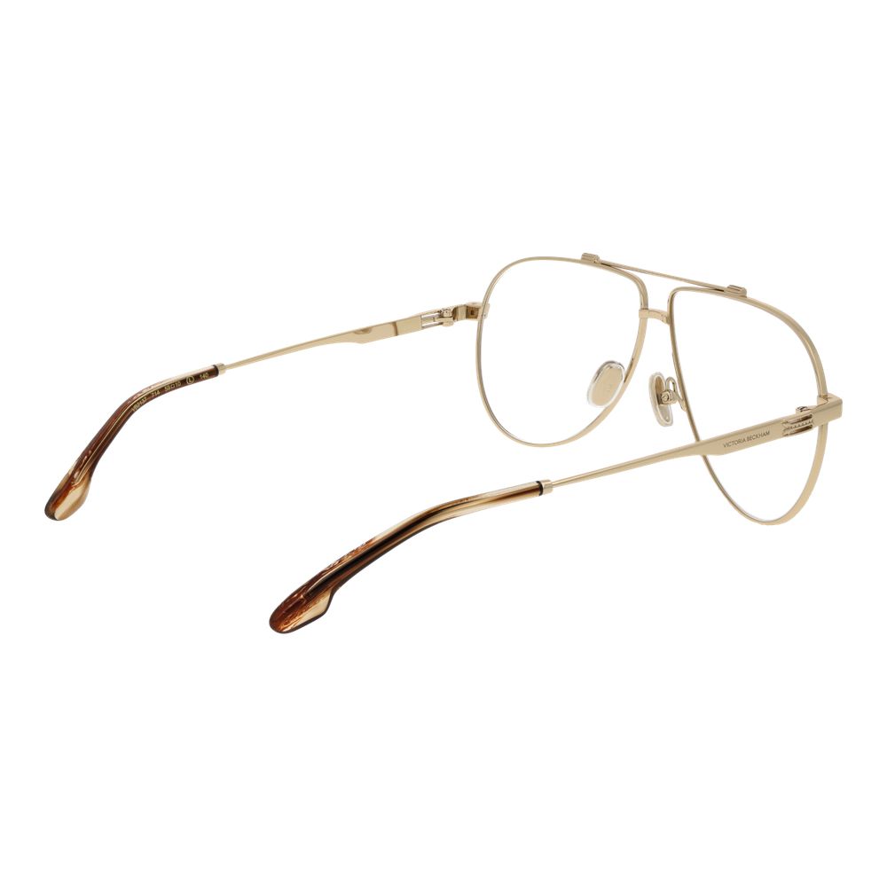 Victoria Beckham Gold Women Glasses Frame