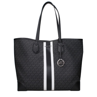 Michael Kors Black Fabric Shoulder Bags