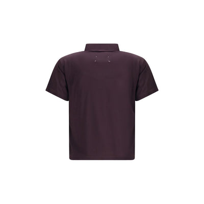 Margiela Semi-sheer polo Shirt