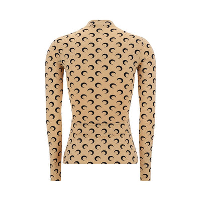Marine Serre Moon long sleeve Top