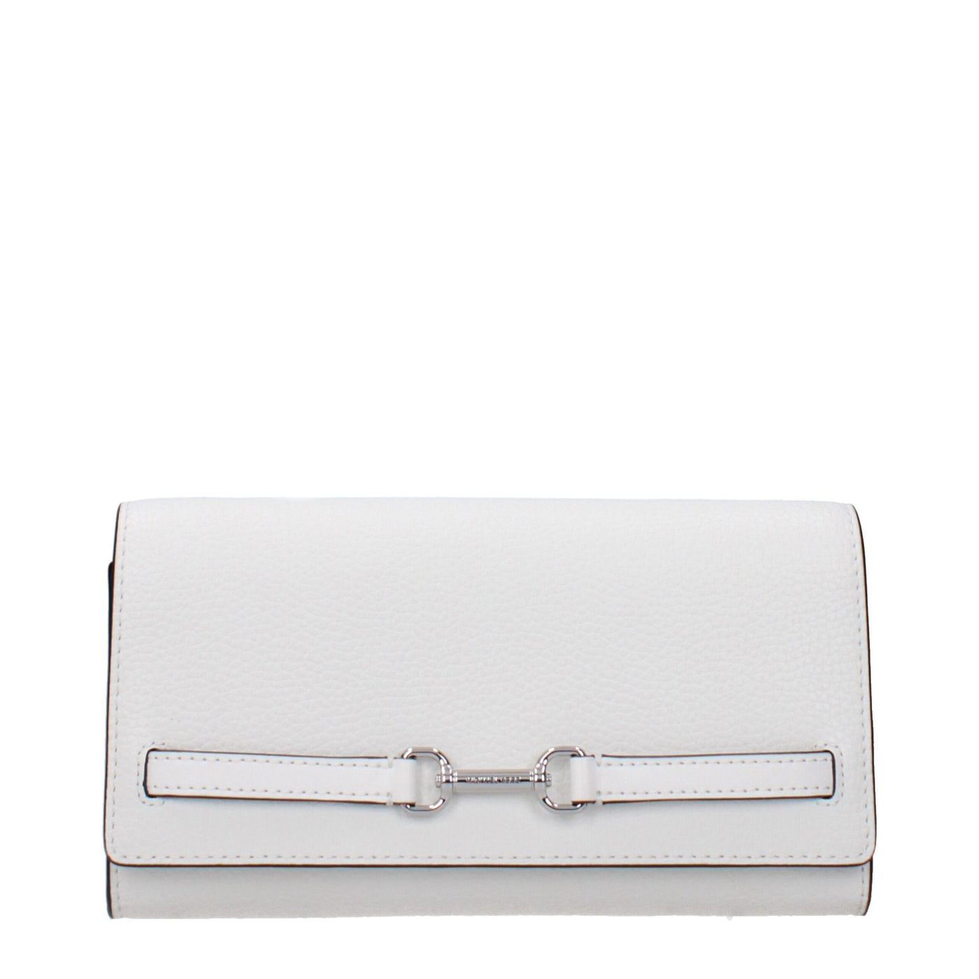 Michael Kors White Leather Clutch Bags