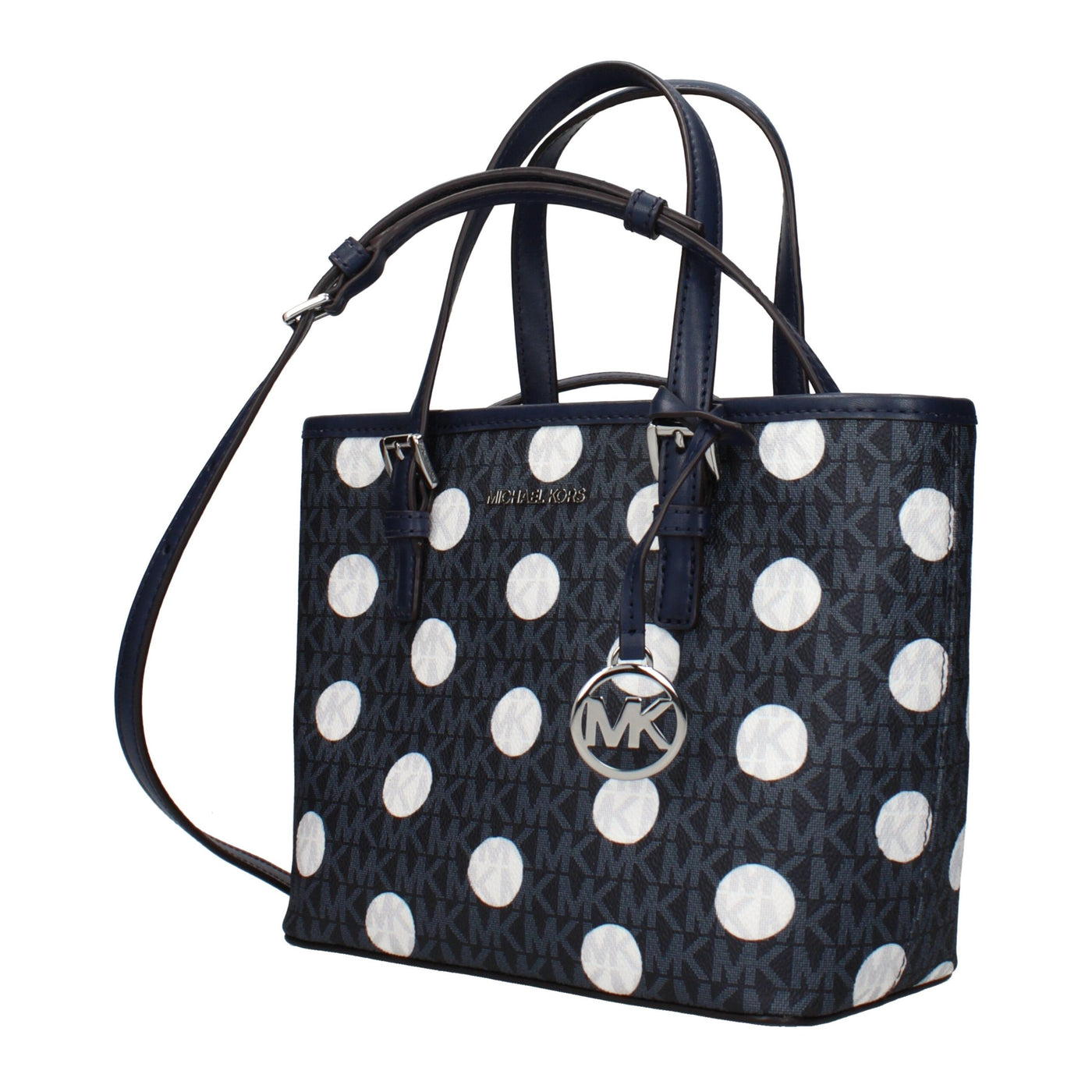Michael Kors Blue Fabric Handbags