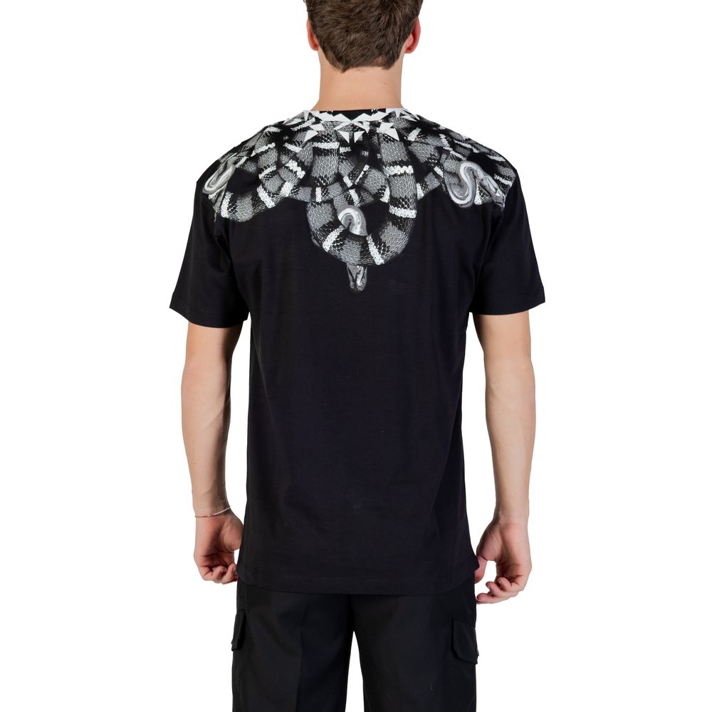 County of Milan Black Cotton T-Shirt