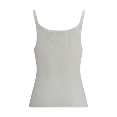 Chloé White Cotton Top