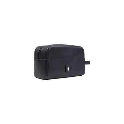 County of Milan Black Polyethylene Clutch Bag