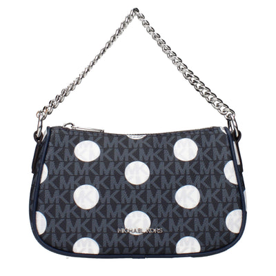 Michael Kors Blue Fabric Handbags