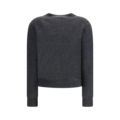 Sacai Gray Wool Cardigan